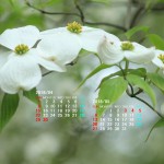 2018年4月カレンダー壁紙