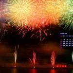 筑後川花火大会（２０１４年８月カレンダー）